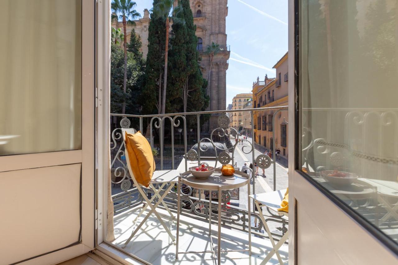 Luminoso Apartamento De Dos Habitaciones Con Vistas A Las Catedral Málaga Eksteriør bilde