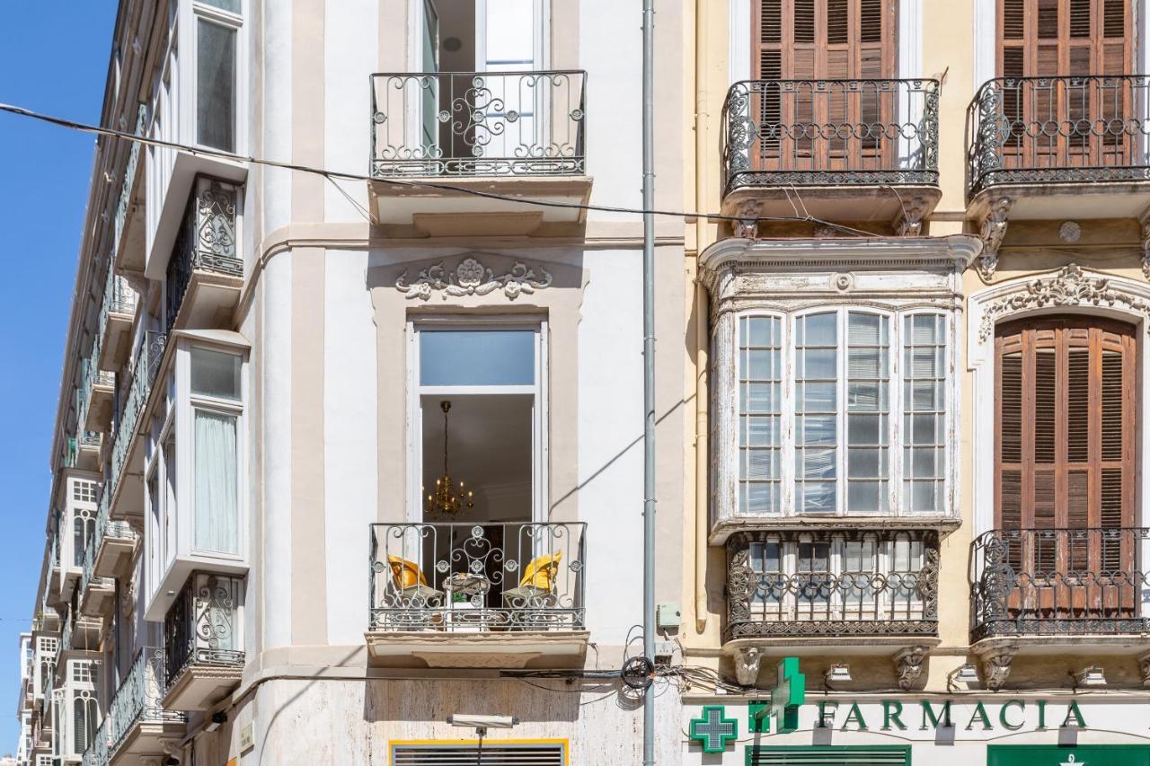 Luminoso Apartamento De Dos Habitaciones Con Vistas A Las Catedral Málaga Eksteriør bilde