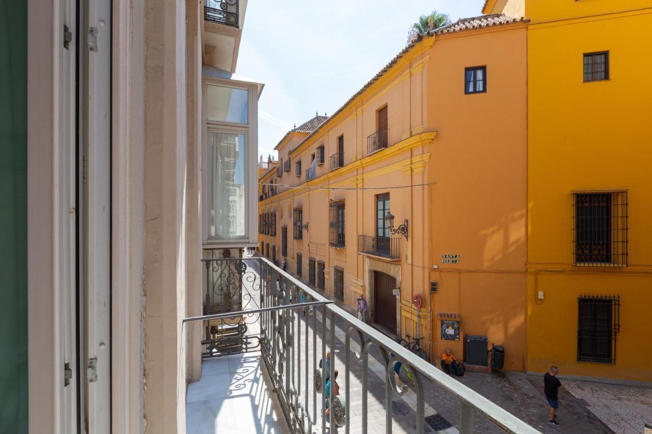 Luminoso Apartamento De Dos Habitaciones Con Vistas A Las Catedral Málaga Eksteriør bilde